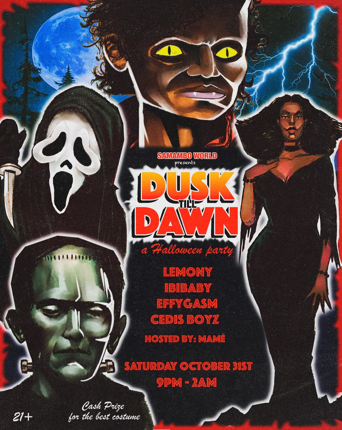 Dusk Till Dawn flyer